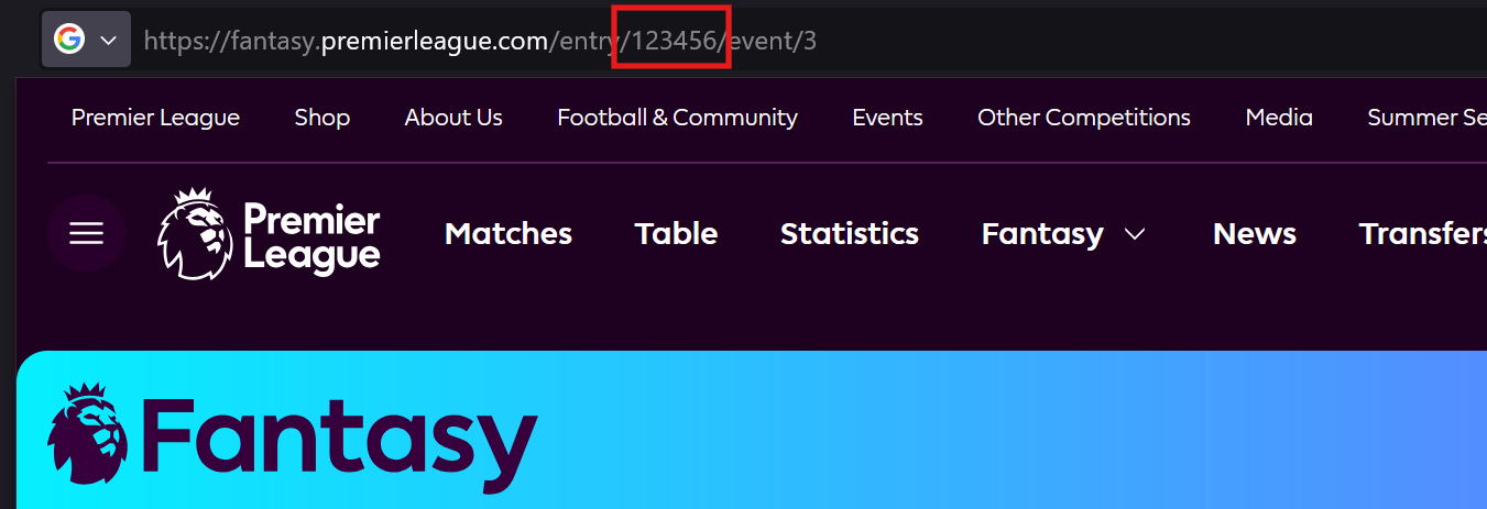 Entry ID